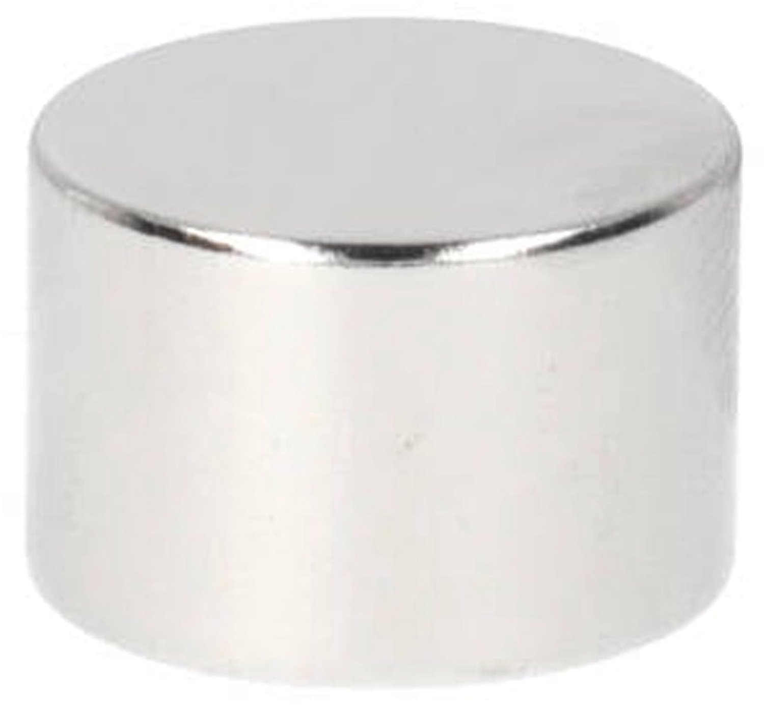 Neodymium Schijfmagneet ø15 x 10 mm N50 NiCuNi – 5 stuks