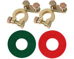 Set van 2 Accuklemmen voor Auto en Boot