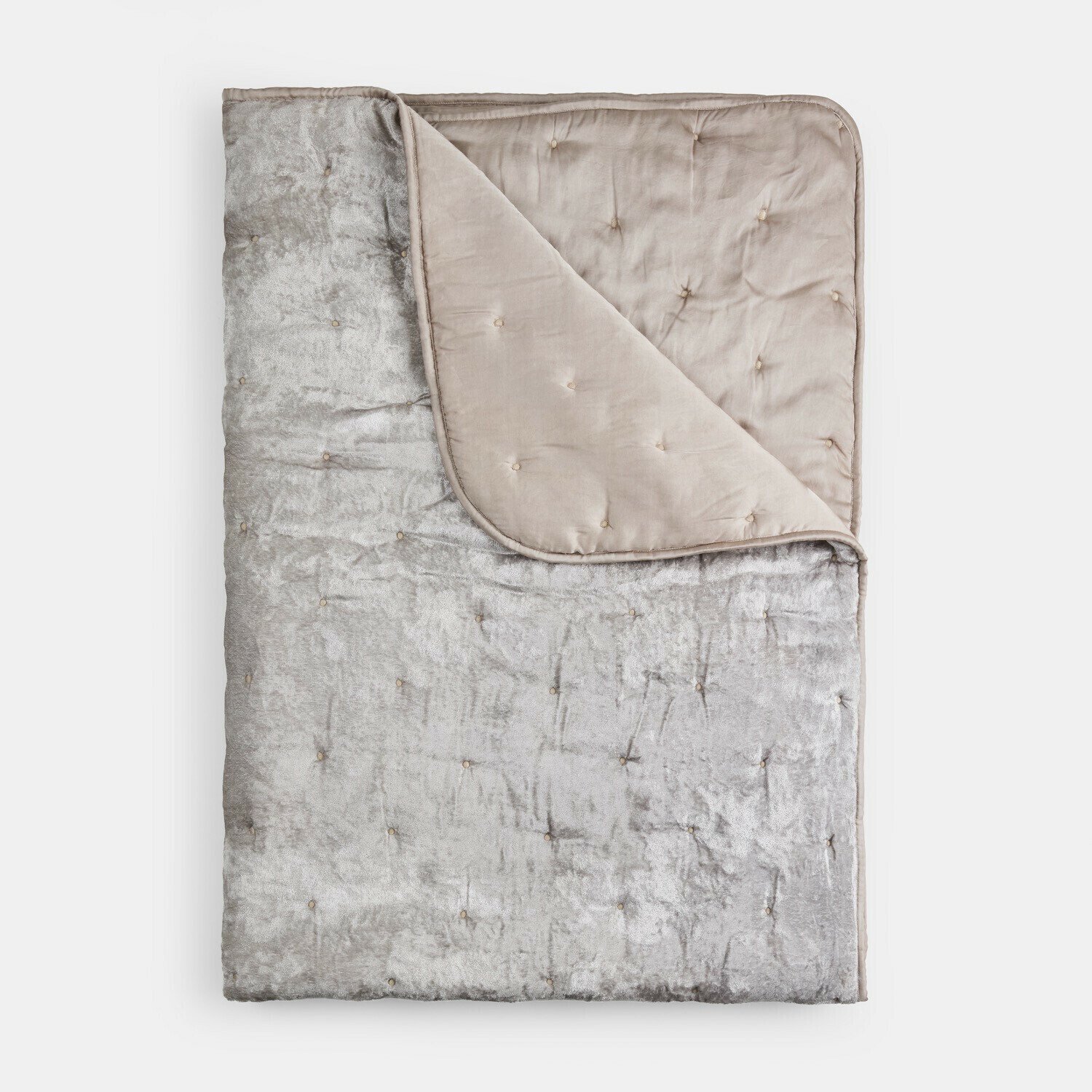 Loberon Plaid Féravelle beige