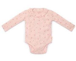 Little Dutch Romper - Maat 56 - Romper lange mouw Meisjes - Roze - Fairy Garden Newborn Fairy Flowers