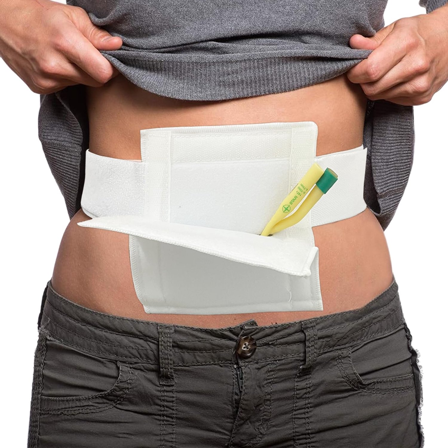 G-tube Belt Holder voor Enterale Voeding met Verstelbare Pasvorm