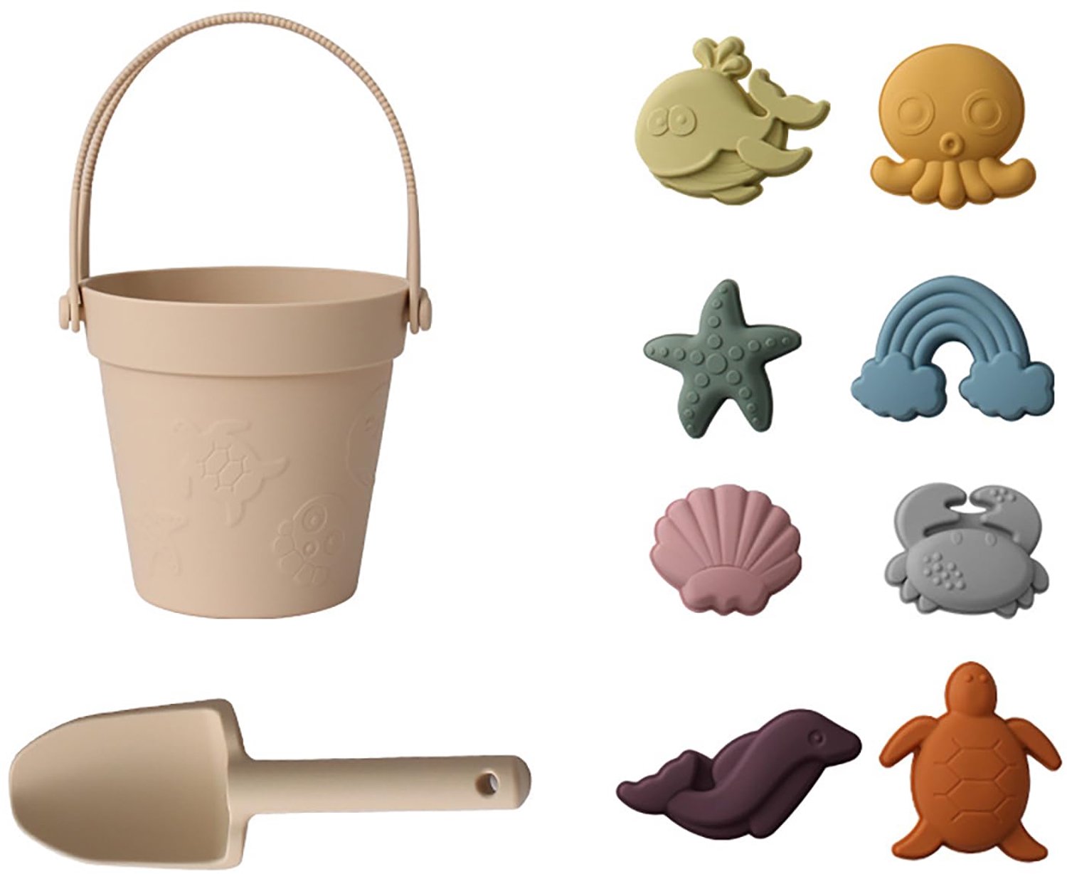 Complete Siliconen Strand Speelgoed Set voor Kinderen