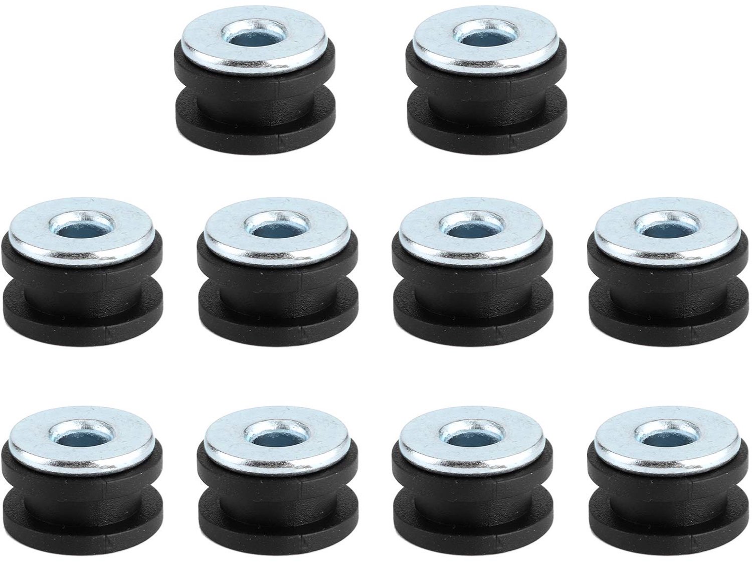 Doorvoertules Professionele Kit - Rubber/Metaal - Geschikt voor Stroomlijnkappen - Hoge Precisie - Betrouwbare Prestaties - Totale Grootte 10,7 mm - Doorvoertule