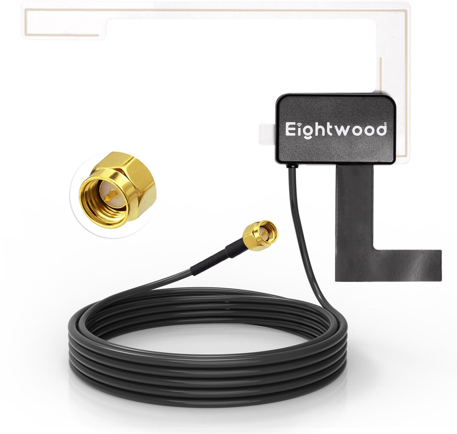 Antenne voor Autoradio met 3 Meter Glas Mount