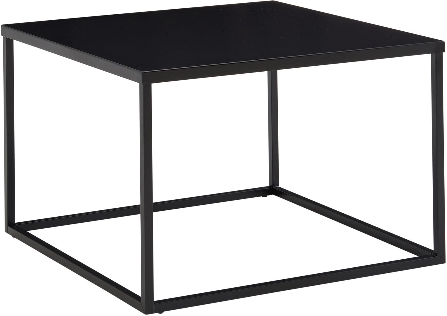 Cosmo Casa Salontafel - Staal - Zwart - 60 x 60 x 40 cm