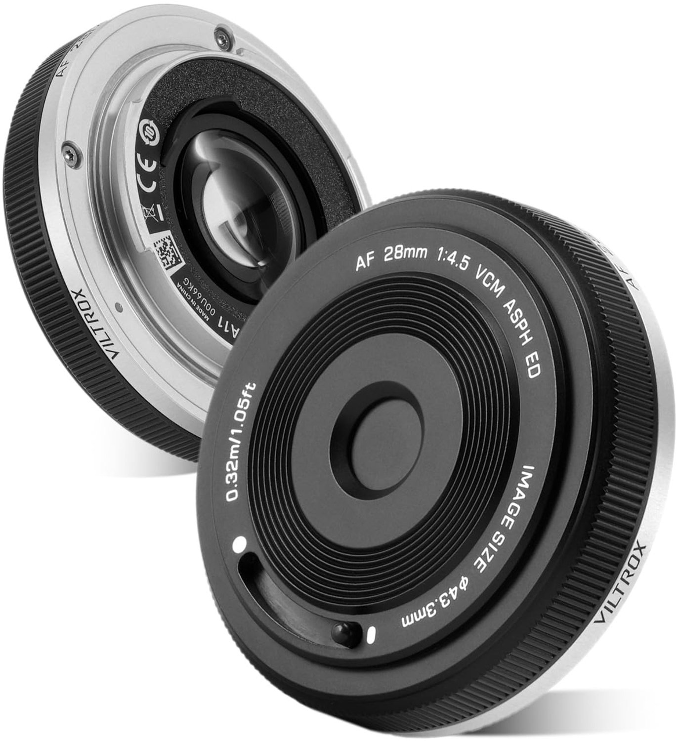 28mm F4.5 Ultra-Dunne Autofocus Lens voor Sony E Mount Camera's