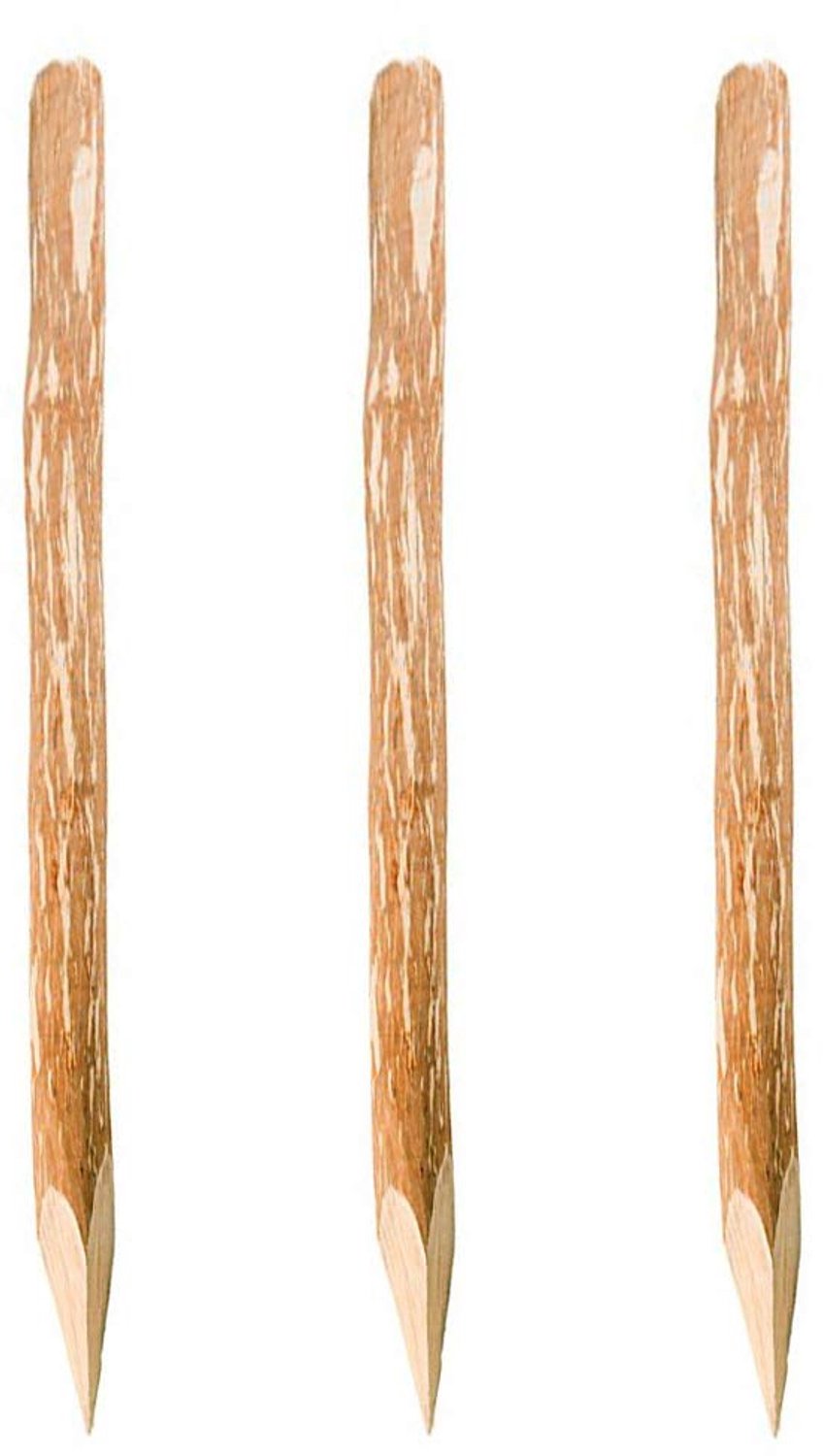 Houten Fence Posts voor Tuin en Omheining - Set van 3