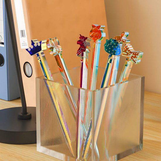 Set van 6 Pen Silicone Mallen voor DIY Ballpoint Pen Projecten — afbeelding 4