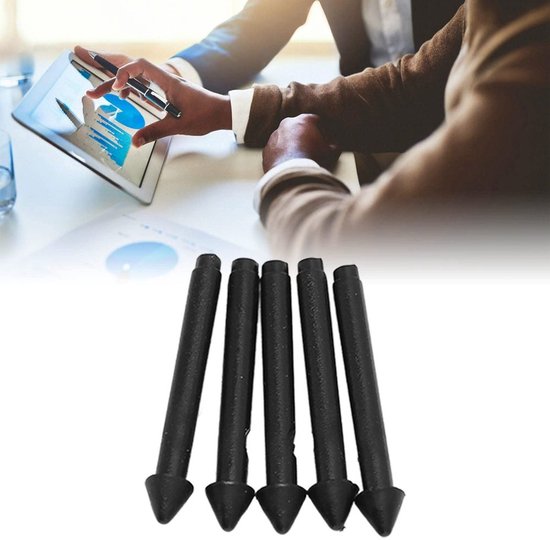 Stylus Pen 5 Stuks - Vervangende Penpunten 2H - Geschikt voor Pro 7/6/5/4/Book/Studio/Go - ABS Materiaal - Nauwkeurige Bediening — afbeelding 4