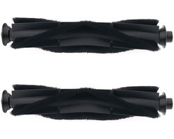 Borstelrollen 2 stuks - Vervangingsborstel - Compatibel met Proscenic M7 Pro/M7 MAX/M8 - Uoni V980MAX - Slijtvast materiaal - Eenvoudig snap-in ontwerp - Stofzuigerborstels