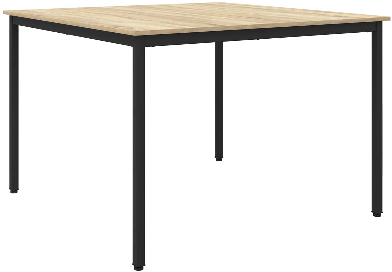 vidaXL Eettafels - 110 - x - 110 - x - 75 - cm - Bewerkt - hout - Sonoma - Eiken