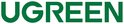 Groen UGREEN-logo in een strak, vet lettertype op een witte achtergrond.