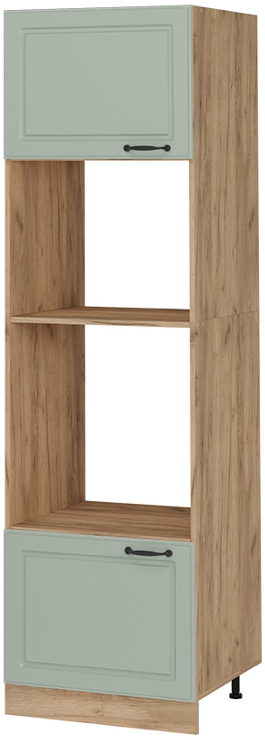 Vicco Magnetronkast R-Line, Mint landelijk/Goudkleurig Eiken, 60 cm