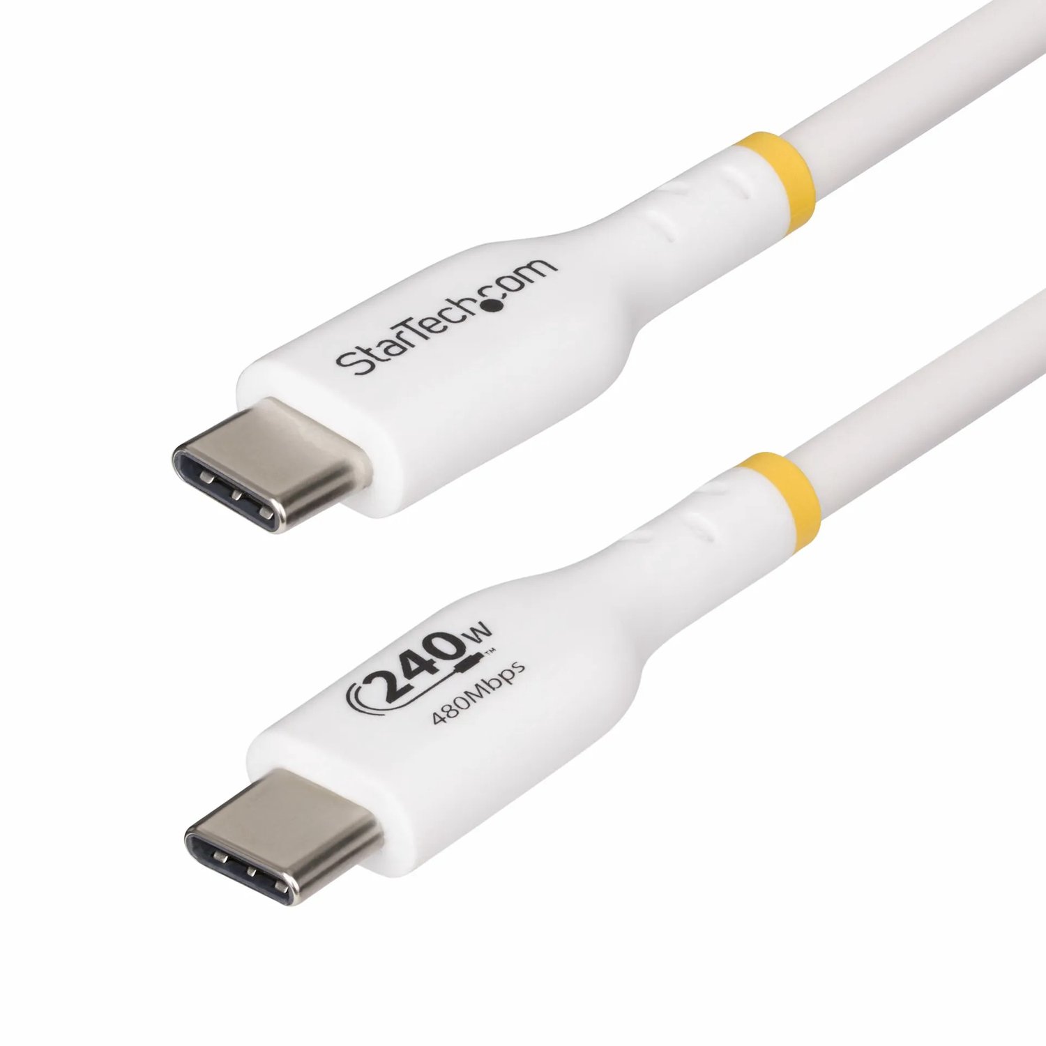 StarTech.com USB-C naar USB-C Kabel 240W 4m Wit