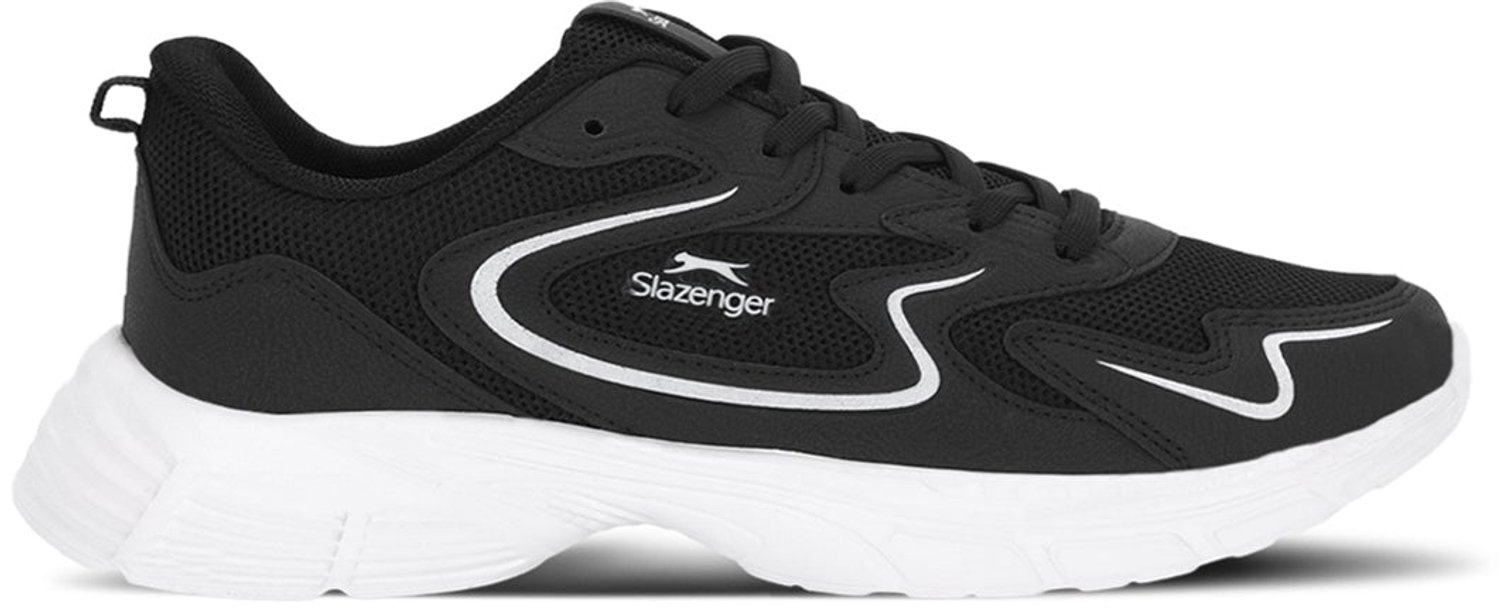 Slazenger Elijah Junior Hardloopschoenen - Zwart / Wit