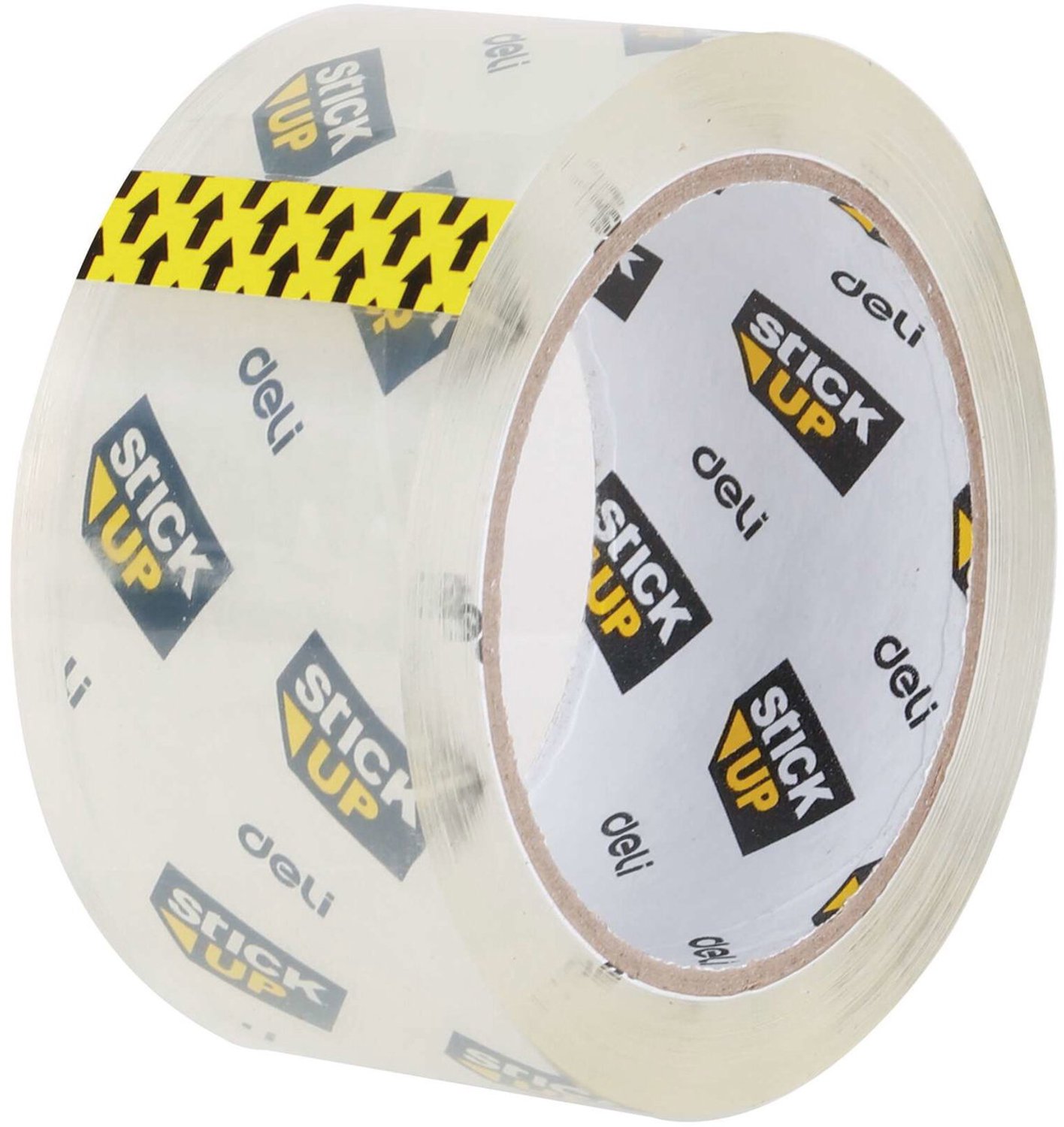 DELI Verpakkingstape 66 m transparent matt