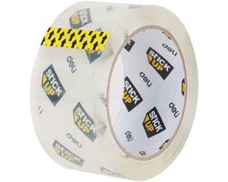 DELI Verpakkingstape 66 m transparent matt
