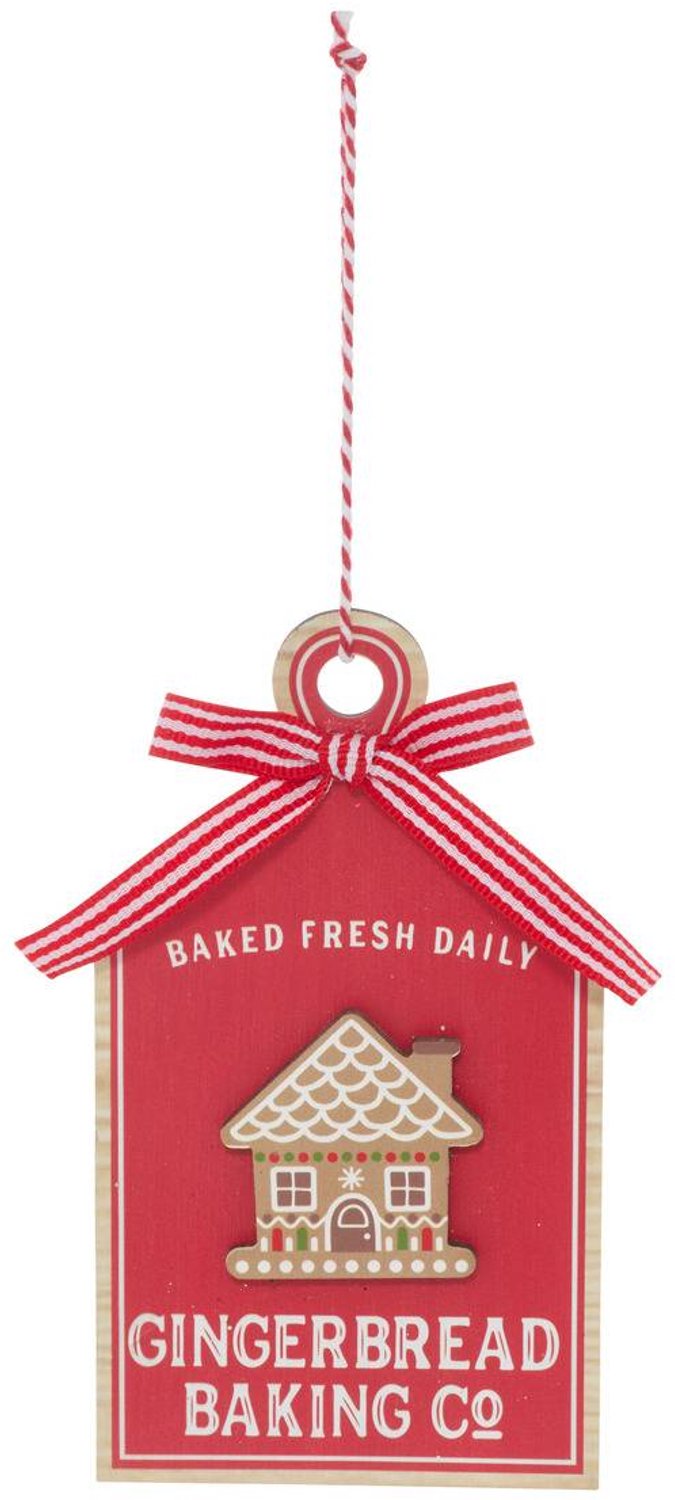 Atmosphera Créateur d'intérieur® SDN HOUTEN KOEKJESPLANK 14CM Rouge