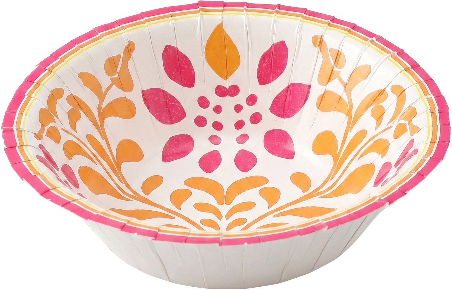 ARTYFETES - 8 Kartonnen kommetjes Pink Limonade 13,5 cm