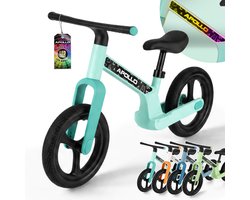 Apollo Trailbuddy LED Verlichte 12 Inch Loopfiets Vanaf 2 Jaar Kids
