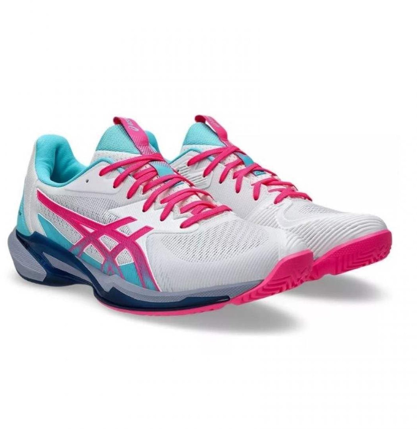 Asics Solution Speed FF 3 Padel Padelschoenen /Hot 8.5 Wit