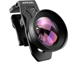 Ultra Macro Lens voor Smartphone – Verbeterde Versie met F1.05 Groot Diafragma – Geschikt voor iPhone, Samsung, Google Pixel – 10x Vergroting zonder Kwaliteitsverlies, Perfect voor Natuurfotografie en Close-ups