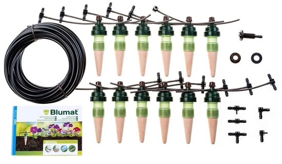 Blumat Tropf Medium Box Kit: Automatische Bewatering voor 12 Planten — afbeelding 3