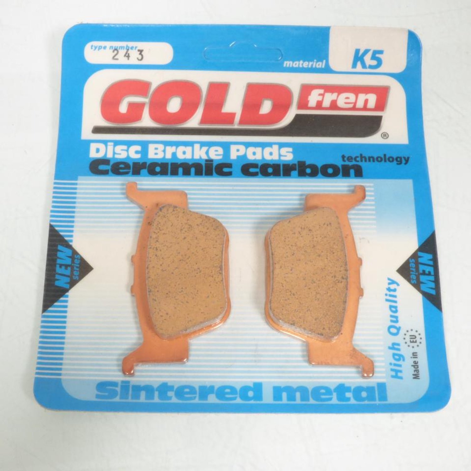 Plaquette de frein Gold Fren pour Quad Honda 450 TRX R 2004 à 2005 AR Neuf
