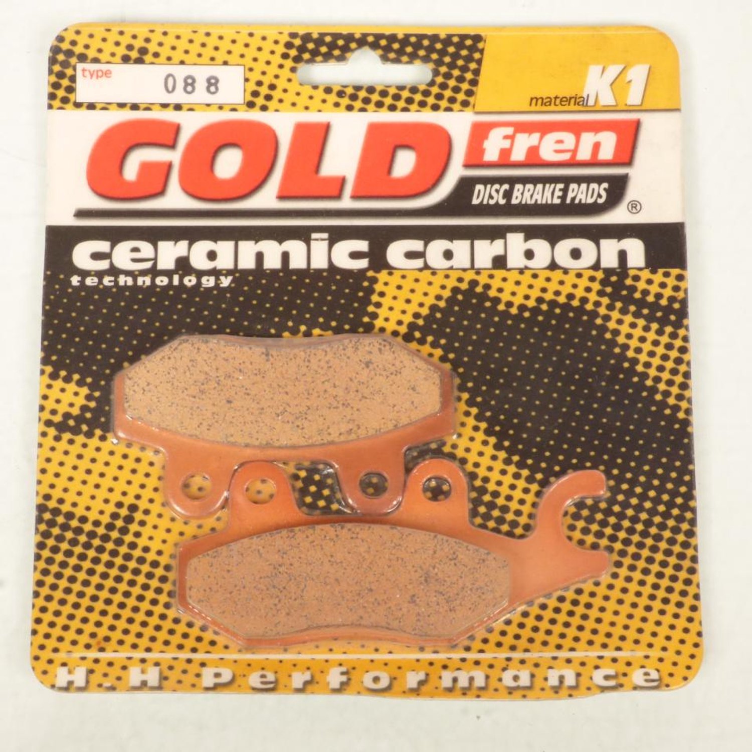 Remblokken Gold Fren voor Scooter Kymco 125 People One I E4 2016 tot 2017 achteraan Nieuw