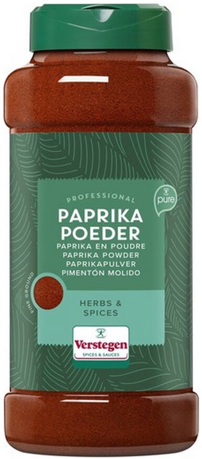Verstegen - Paprikapoeder - 500 gram - Omdoos 6x
