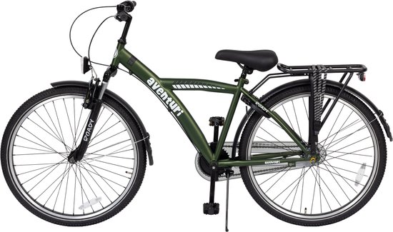 Aventuri Roady 3.0 Jongensfiets 26 Inch - Kinderfiets voor 10 tot 14 Jaar - 3 Versnellingen - Donkergroen — afbeelding 3