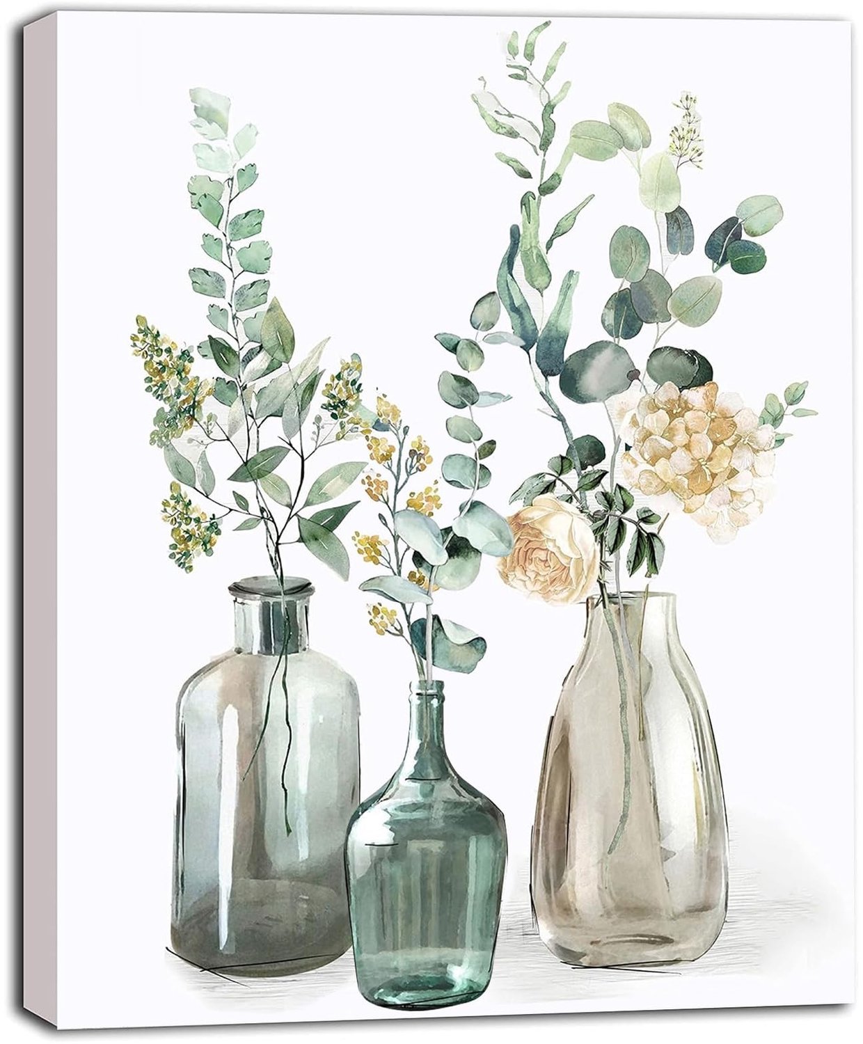 Schilderen op Nummer Set voor Volwassenen met Bloemen 40x50cm