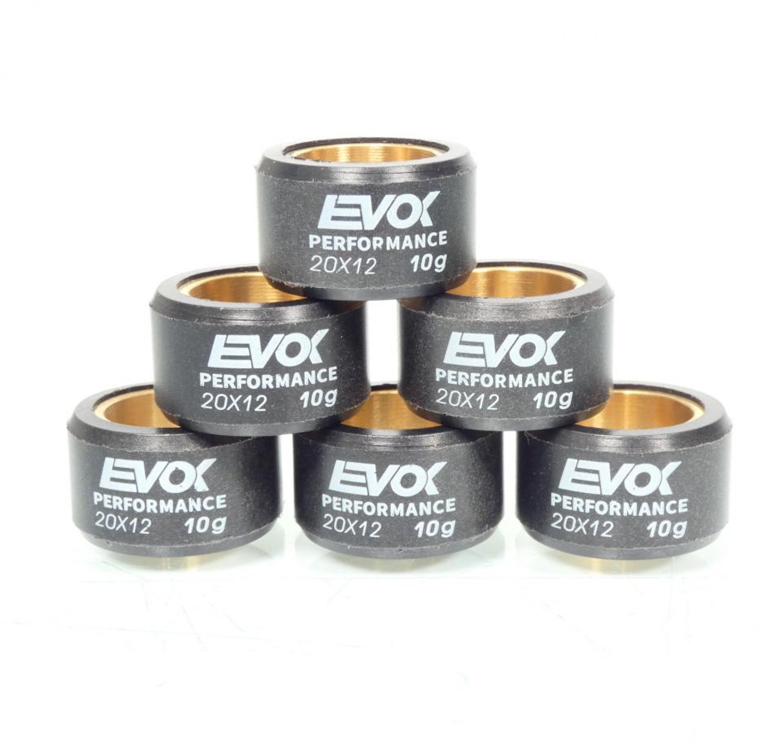 Variateurrol EVOK voor Scooter Yamaha 125 Xn Teo-S 2000 tot 2005 20x12 10Grs Nieuw