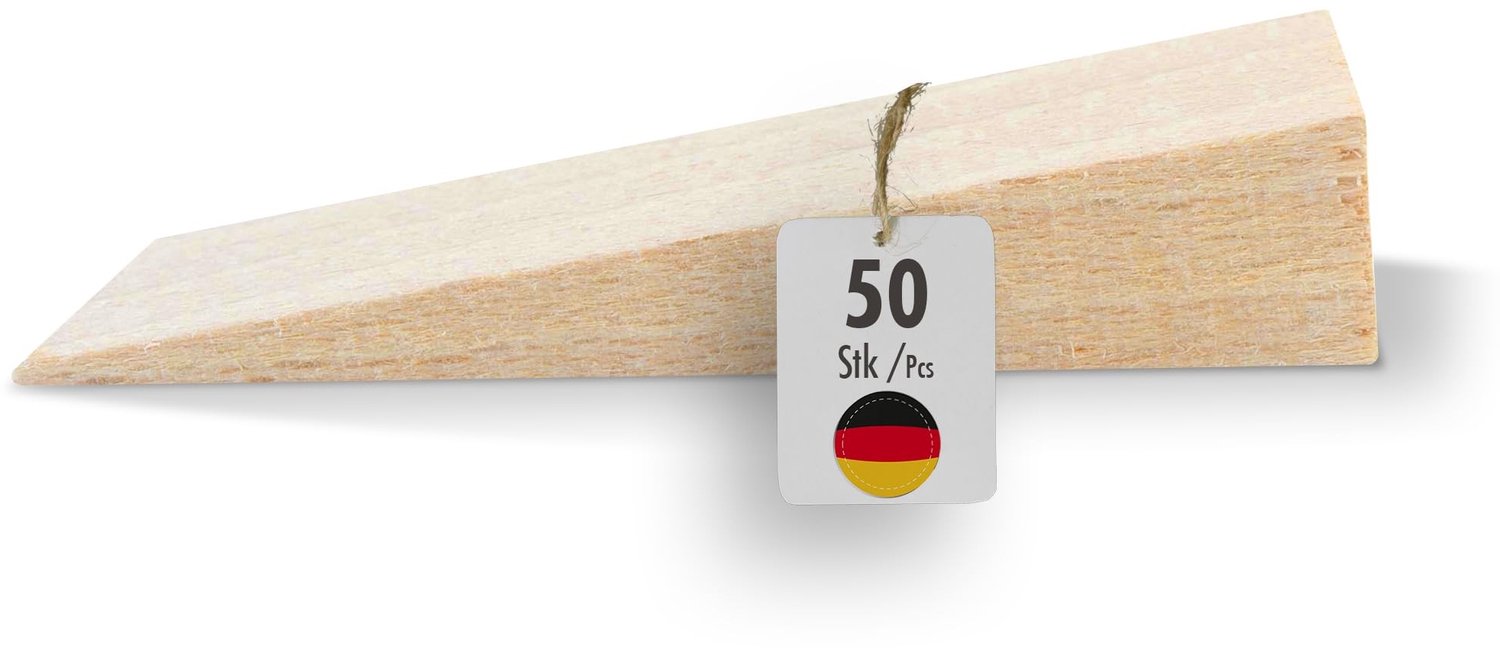 Set van 50 Beukenhouten Wedges voor Diverse Toepassingen