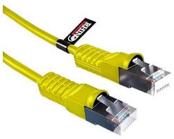 Netwerkkabel - Ethernetkabel - Internetverbinding - Afgeschermde FTP - 1 meter - Geel