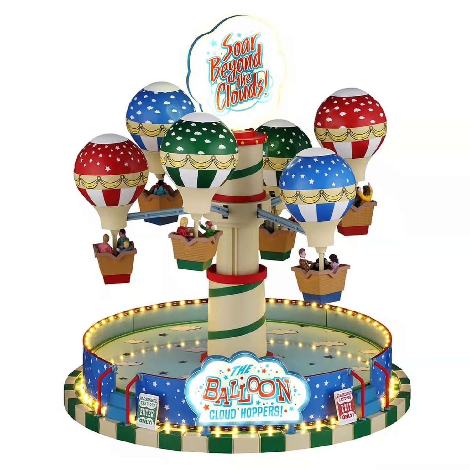 Lemax - Balloon Cloud Hoppers - Beweging & Geluid