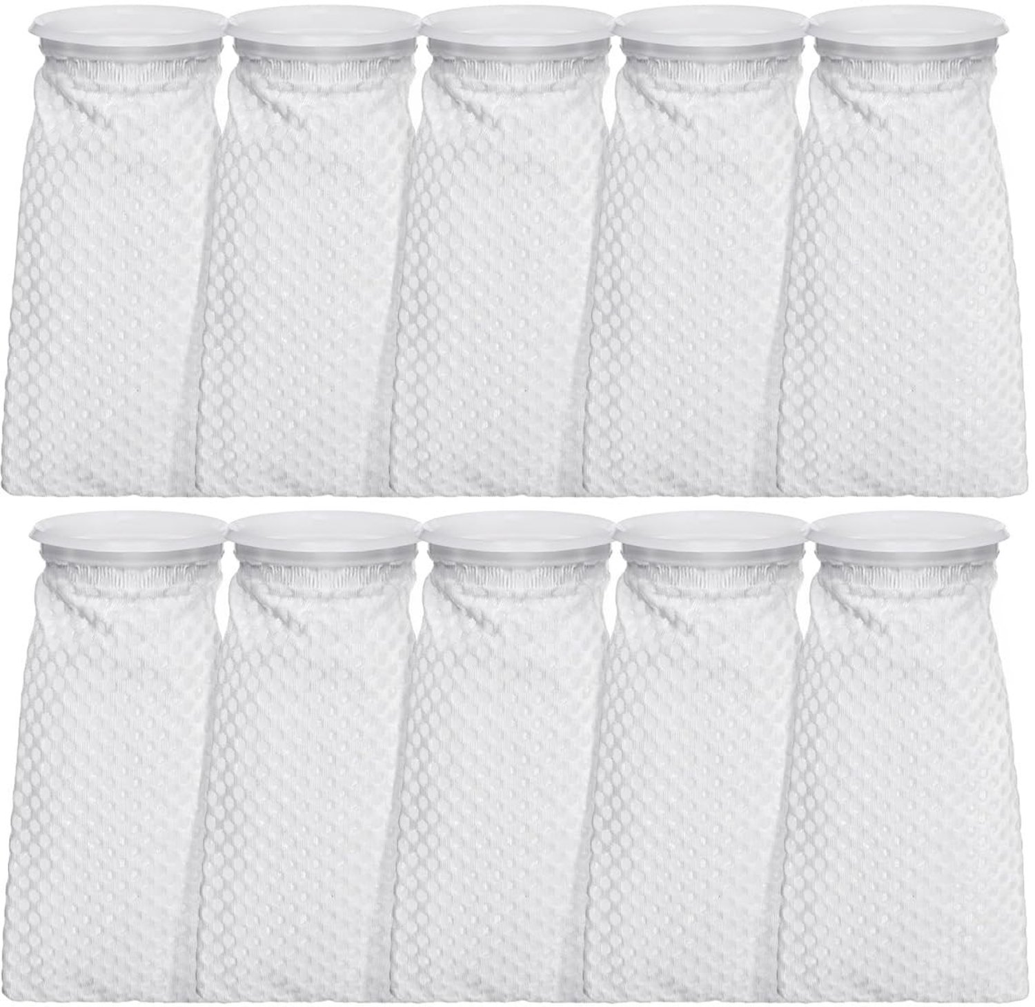 10 Stuks 3D Honingraat Aquariumfilterzakken