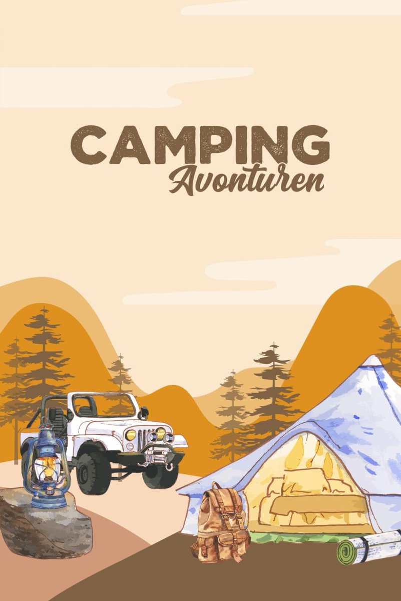 Camping Avonturen: Een Volledig Logboek voor het Bijhouden van Campings, Vastleggen van Activiteiten, Vangen van - ShopVlot