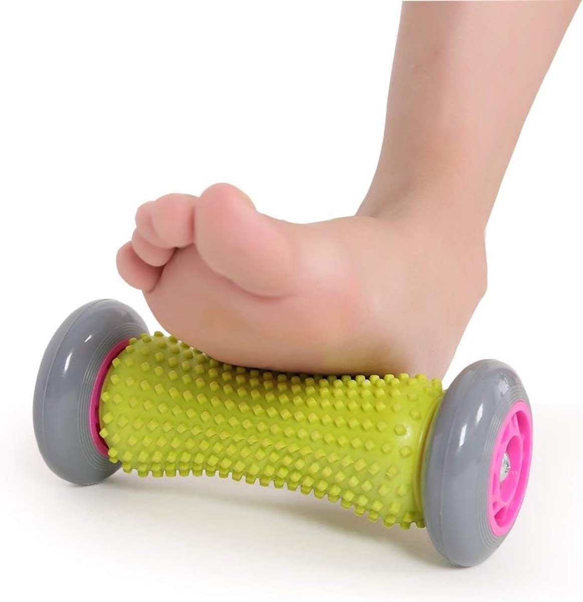 Voetmassage, acupressuur, reflexzone-massage, voetmassage, polsen, voetmassageroller voor het regenereren van plantaire fasciitis en spierspanningen