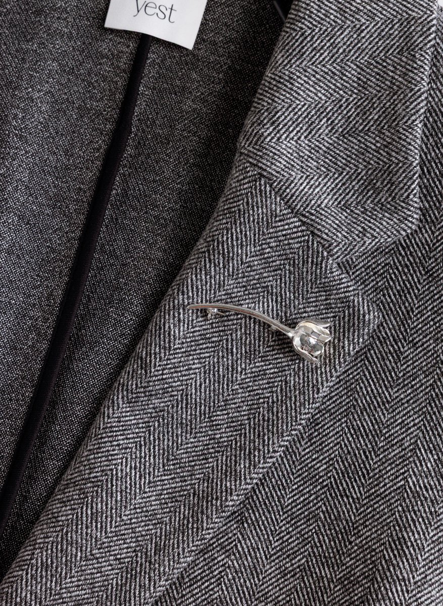 YEST Berta Essential - Dark Grey/Multi-Colo - maat 40