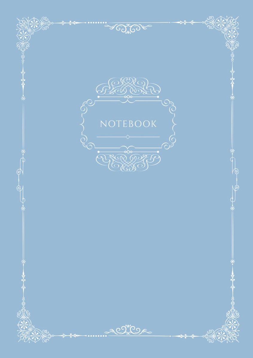 Korean Style Minimalist Elegant Notebook: College Ruled, for Teens, Students, Women and Girls (Paperback, 120 Pages - ShopVlot