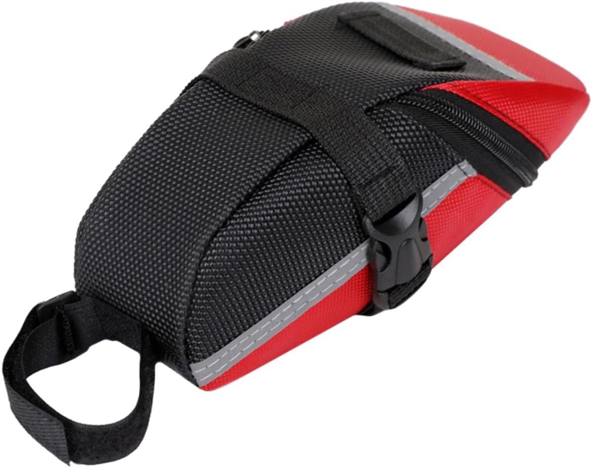 Fietszadeltas Zadeltas voor mountainbikes en racefietsen Rood