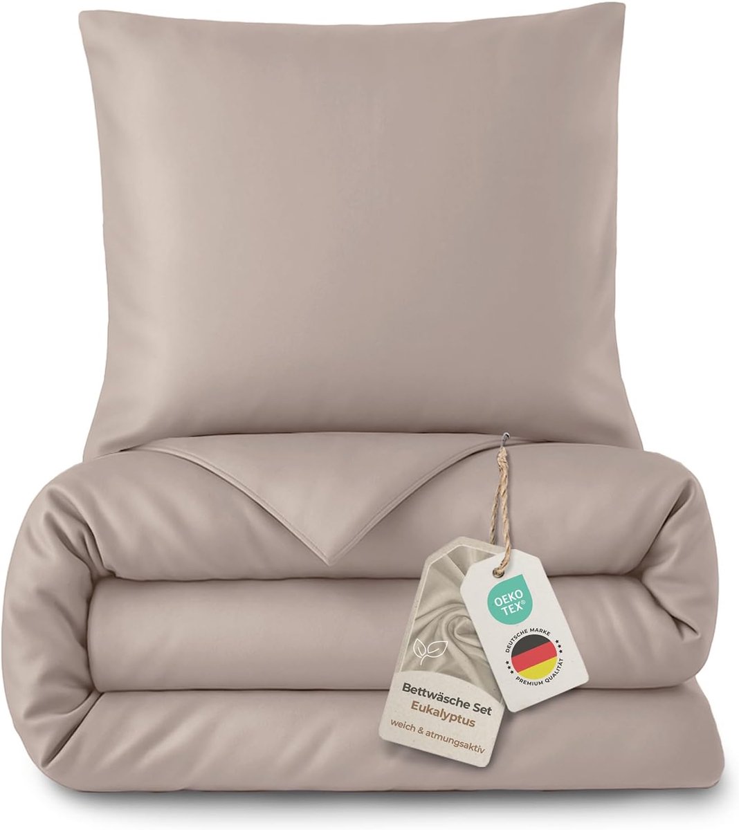 Dekbedovertrekset 155x220 cm - Lyocell - Met Ritssluiting