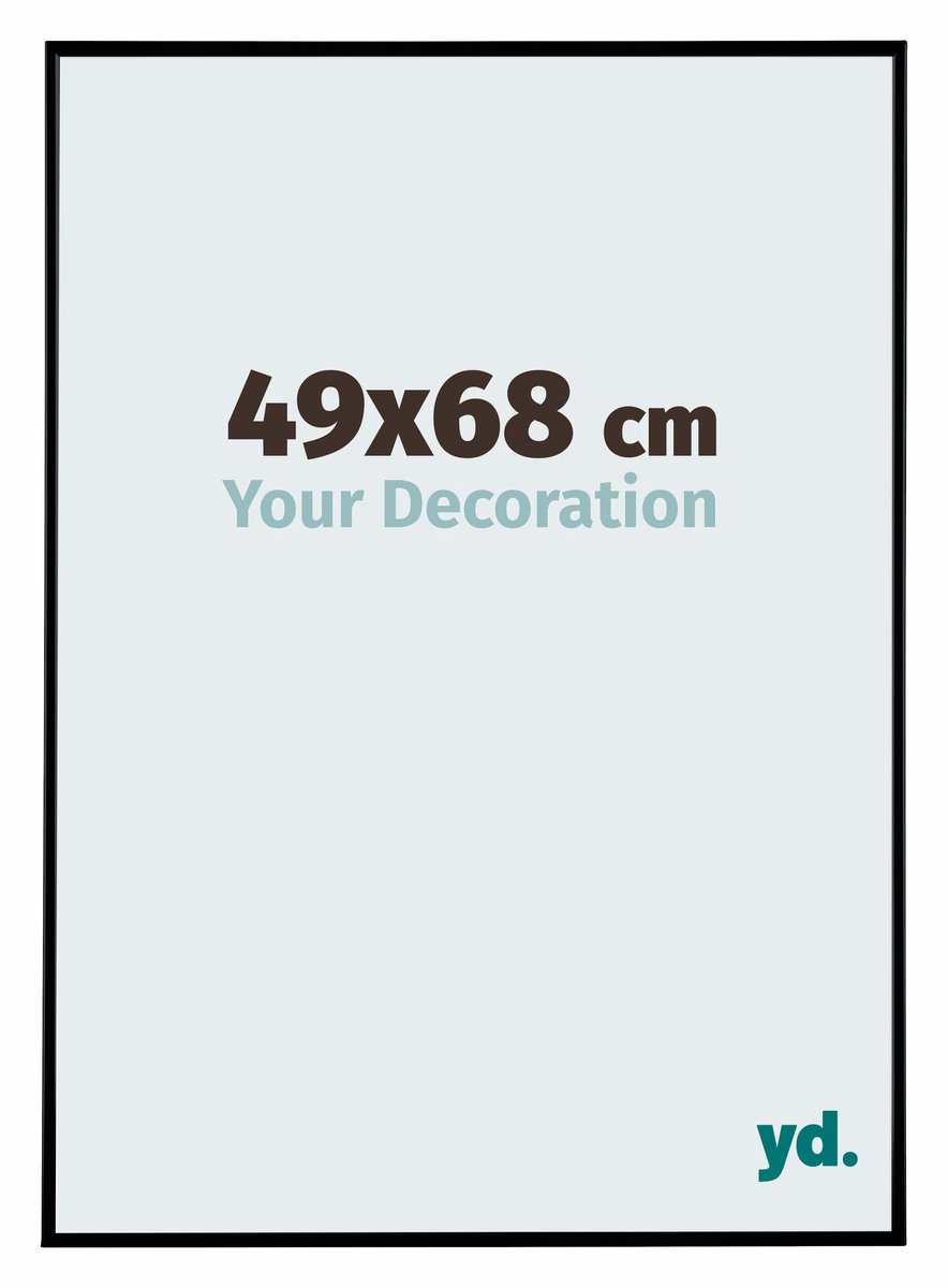 yd. Your Decoration - Fotolijst 49x68 cm - Kunststof - Zwart Mat - Evry