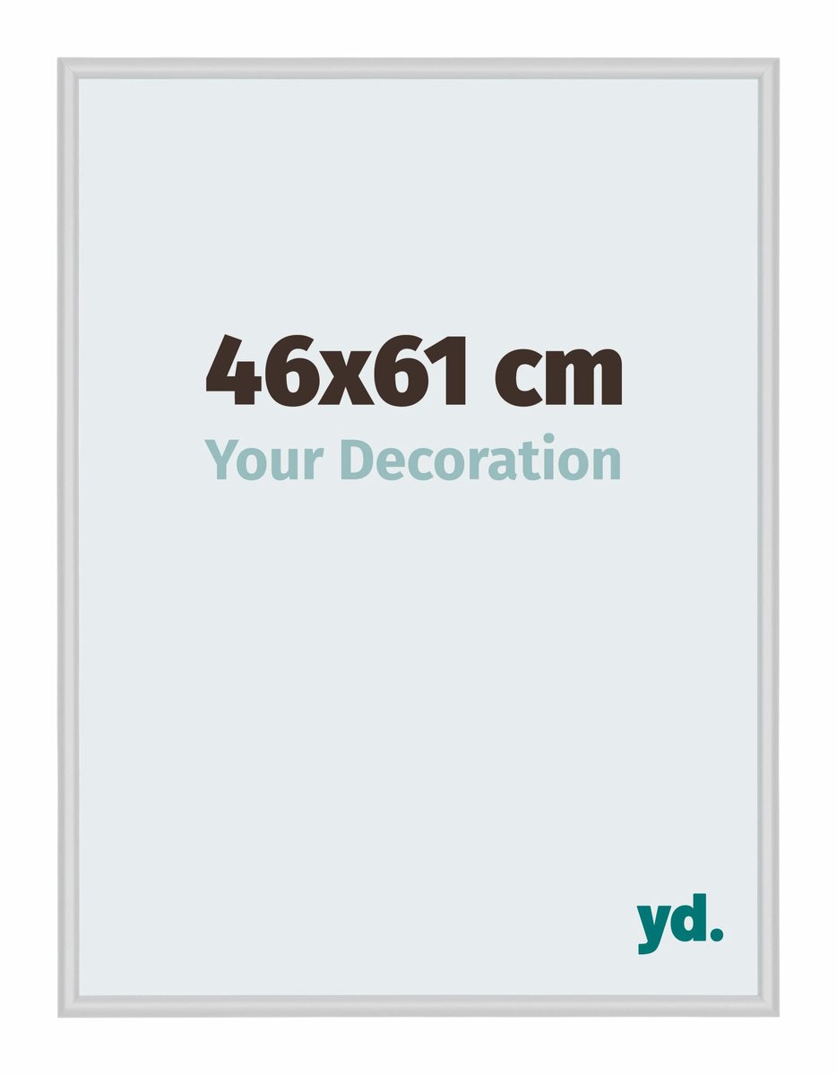 yd. Your Decoration - Fotolijst 46x61 cm - Aluminium - Zilver Mat - Miami