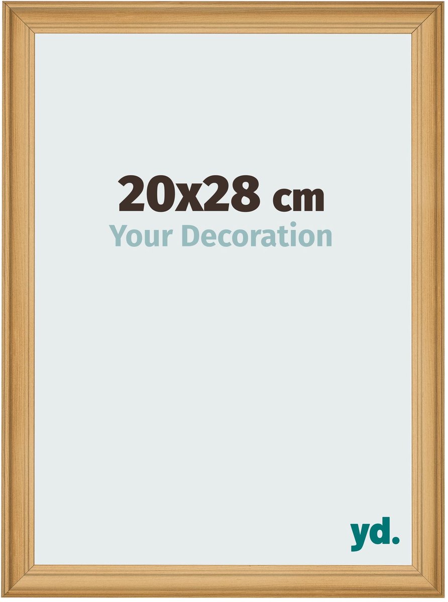 yd. Your Decoration - Fotolijst 20x28 cm - MDF - Dennen Houtnerf - Lazio