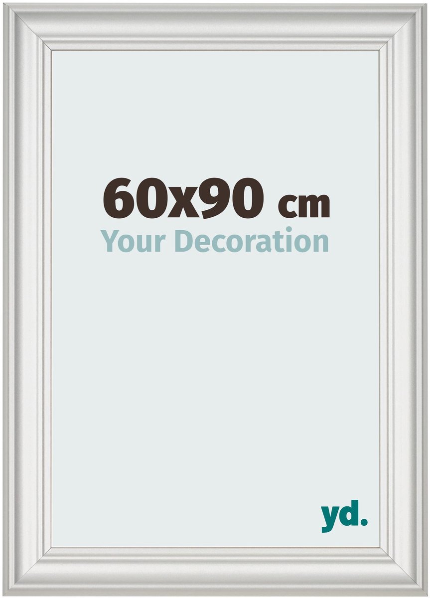 yd. Your Decoration - Fotolijst 60x90 cm - MDF - Wit Geveegd - Lazio