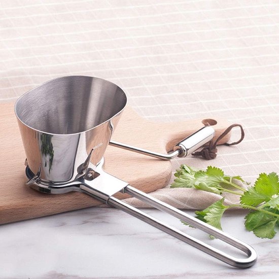 Handmatige Specerijenmolen van RVS, Eenvoudig te Reinigen Kruidenhakker voor Knoflook, Koriander en Ui, Perfect voor Koken en Bakken — afbeelding 3