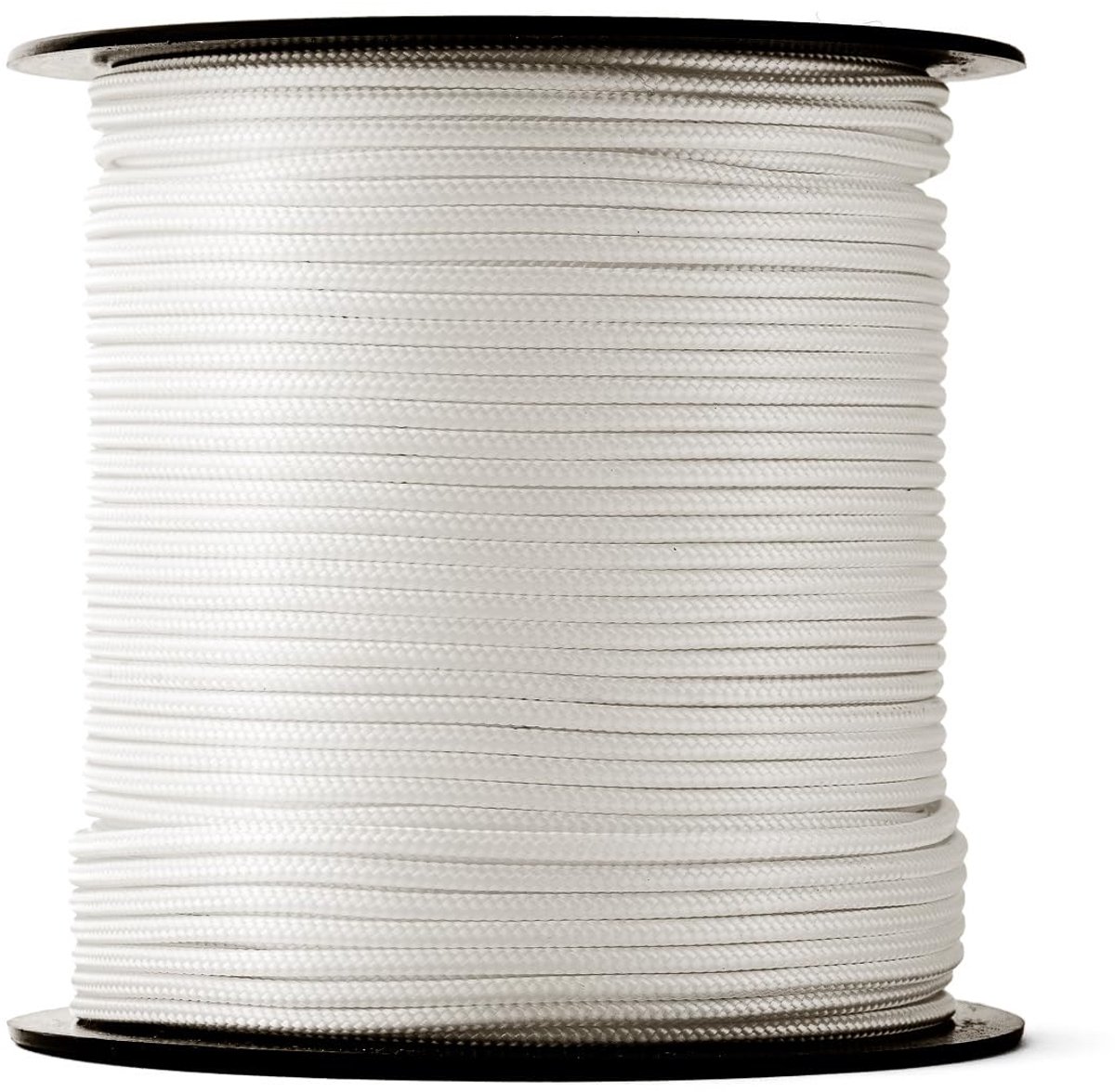 SNURO Nylontouw (1mm, 500M, wit) - Robuust metstouw met sterk nylon materiaal - Weerbestendig touw - Breekkracht 30 kg - ShopVlot