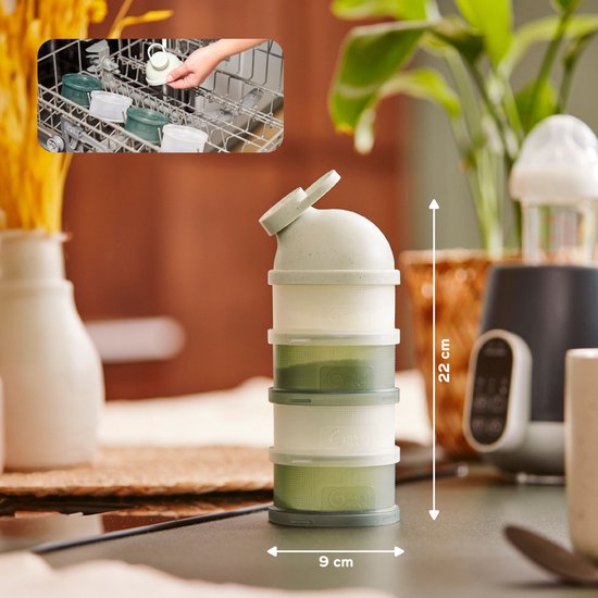 Babymoov Melkpoederdoos - Green Sage van Merkloos — afbeelding 4